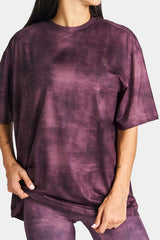 Rzist - Never Settle Women's Oversized Drop Shoulder Tee