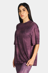 Rzist - Never Settle Women's Oversized Drop Shoulder Tee