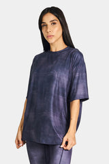 Rzist - Never Settle Women's Oversized Drop Shoulder Tee