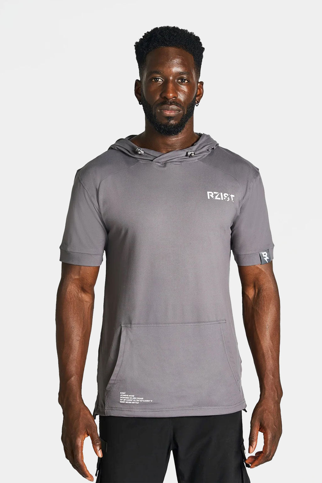 Rzist - Never Settle Light Weight Short Sleeve Hoodie