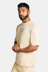 Rzsit - Never Settle Men's Oversized Drop-shoulder T-shirt