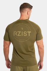 Rzist - Performance Jet Black Graphic T-shirt