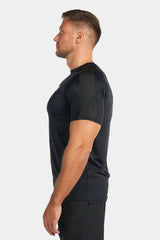 Rzist - Performance Jet Black Graphic T-shirt