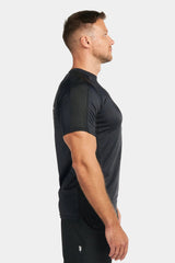 Rzist - Performance Jet Black Graphic T-shirt