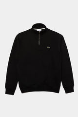 Lacoste - Cotton Sweatshirt With a Stand-up Zipper