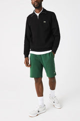 Lacoste - Cotton Sweatshirt With a Stand-up Zipper