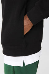 Lacoste - Cotton Sweatshirt With a Stand-up Zipper