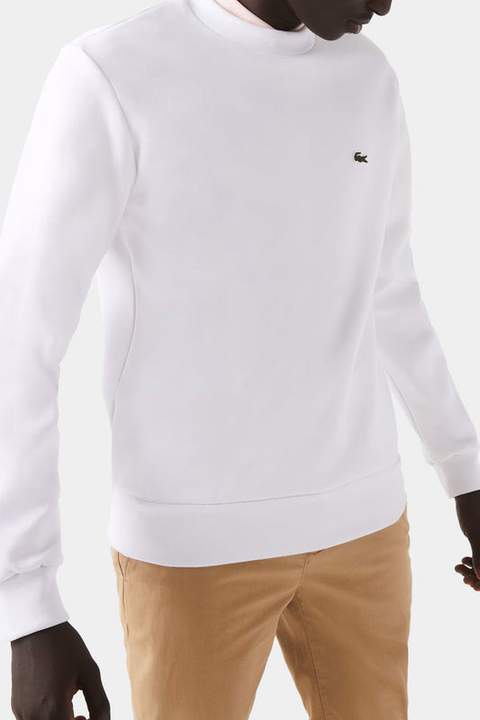 Lacoste-Organic Brushed Cotton Sweatshirt