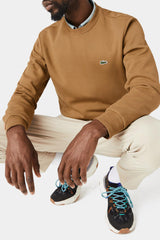 Lacoste-Organic Brushed Cotton Sweatshirt