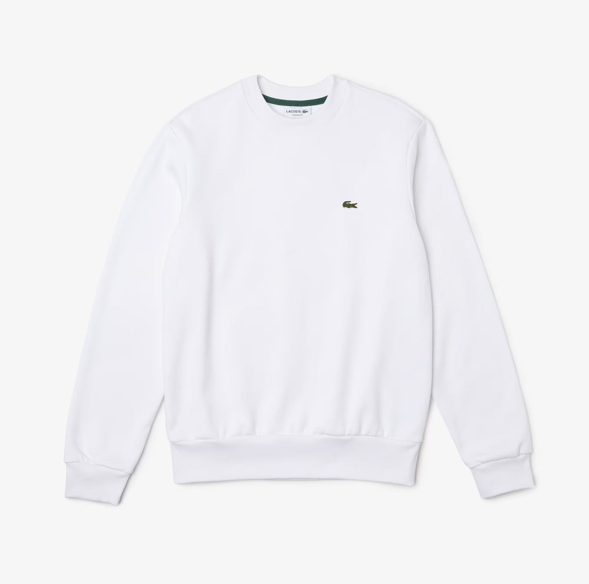 Lacoste-Organic Brushed Cotton Sweatshirt