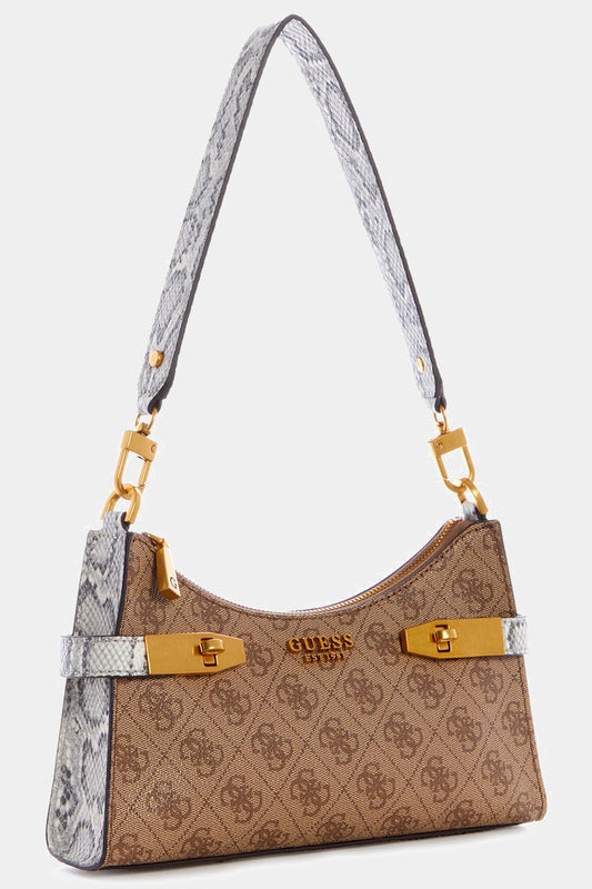 Guess Zadie Logo Shoulder Bag