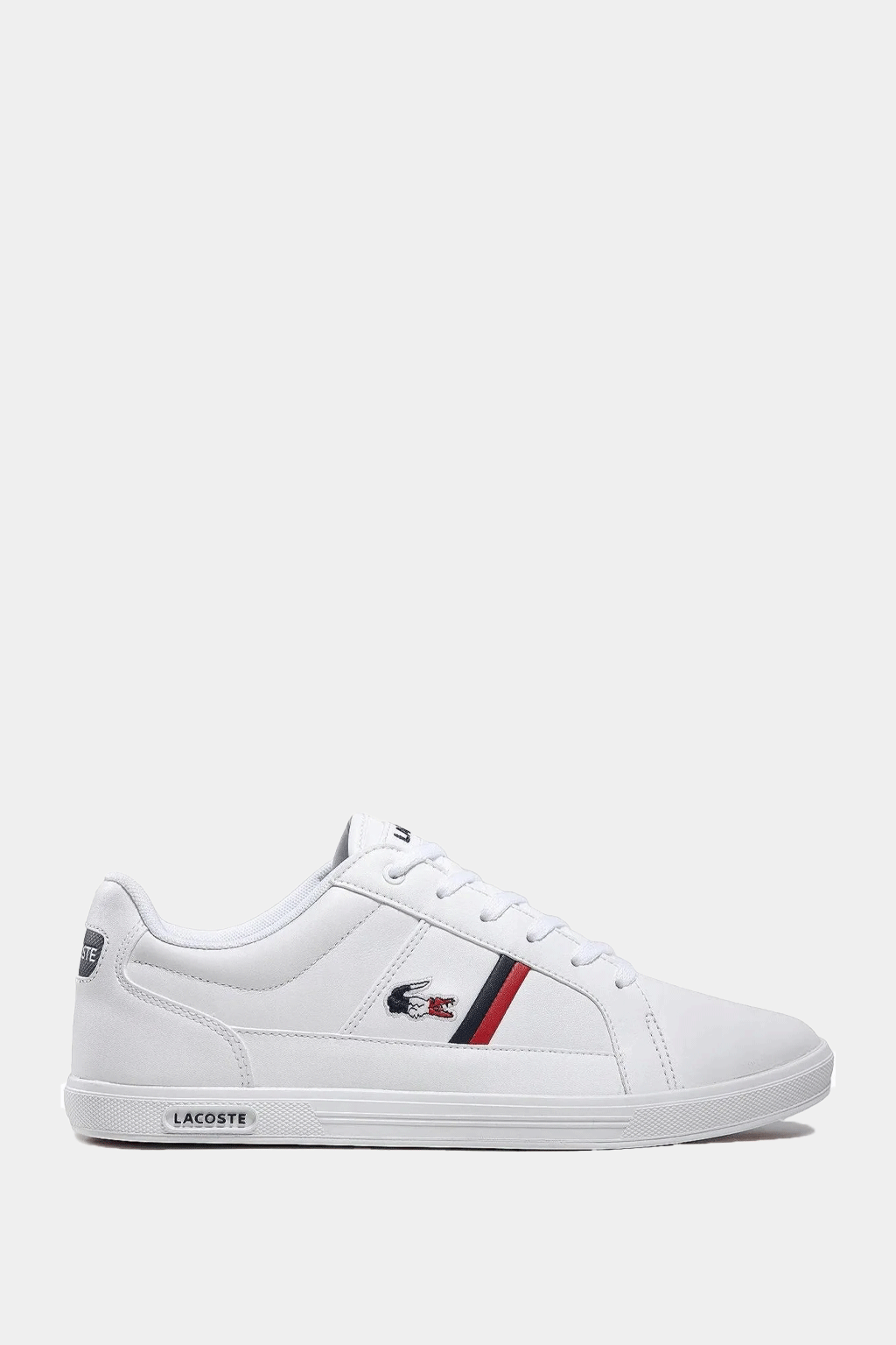 Lacoste - Europa Tricolore Leather And Synthetic Trainers