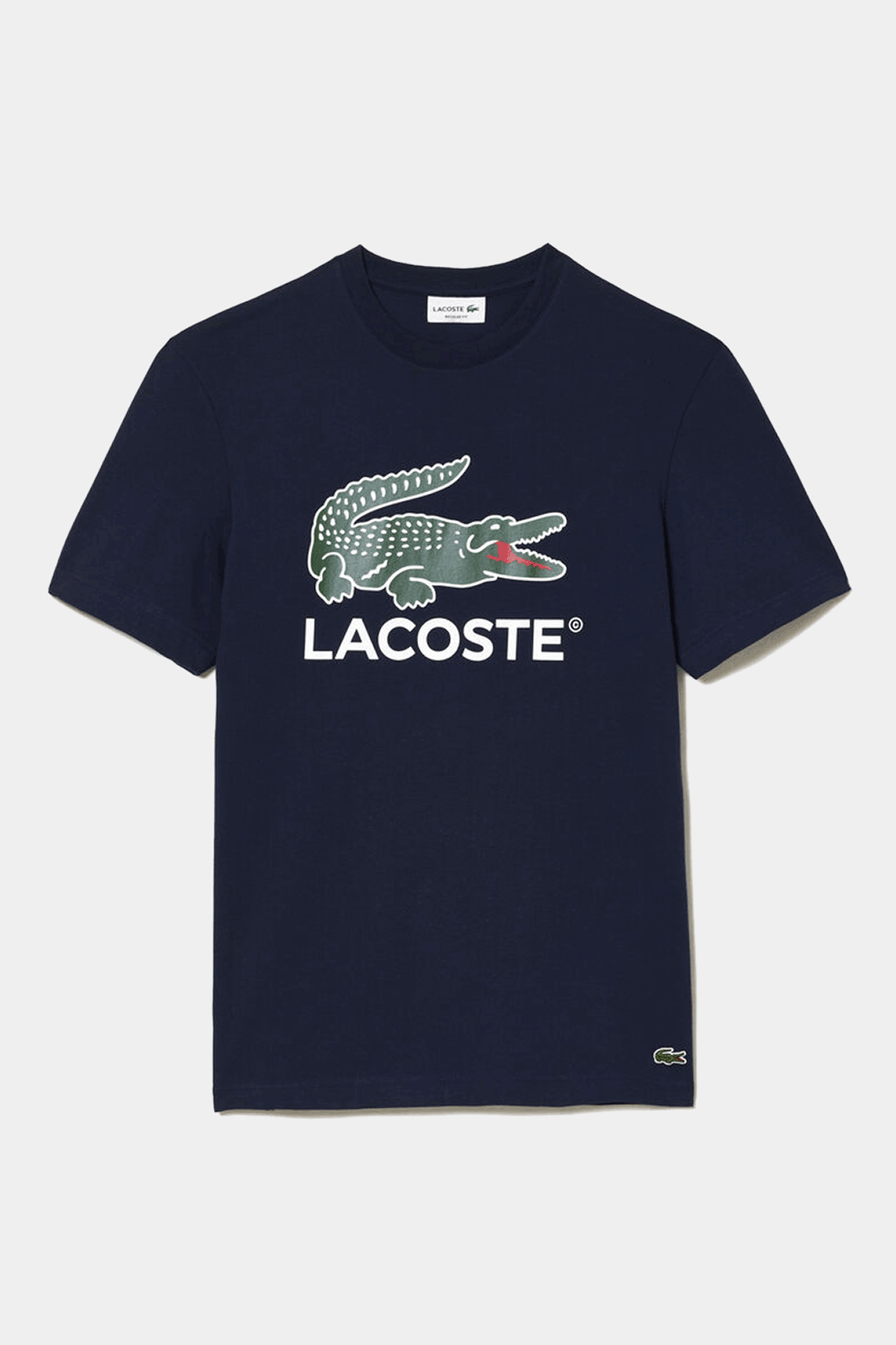 Lacoste - Cotton Jersey Signature Print T-shirt