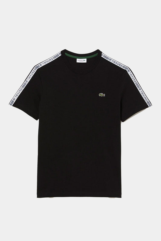 Lacoste - Men’s Lacoste Regular Fit Logo Stripe T-shirt