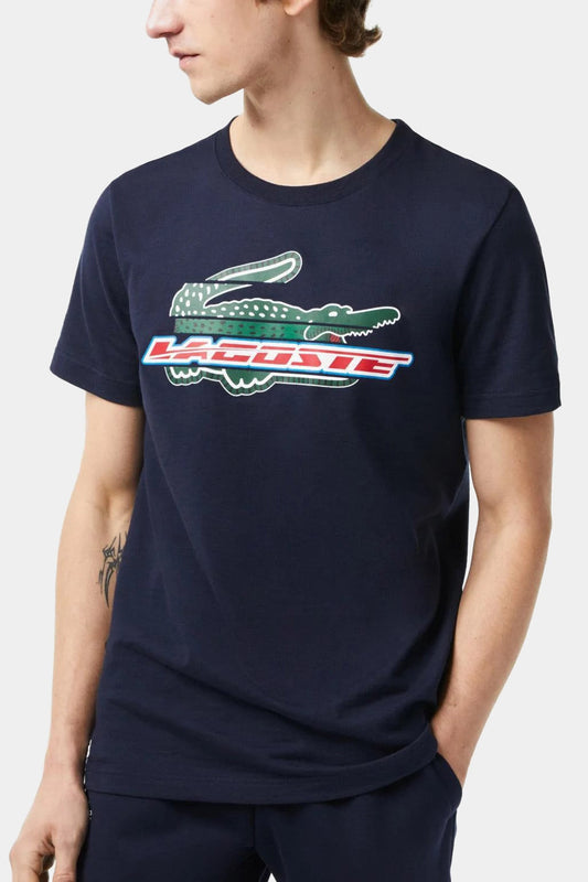 Lacoste - Lacoste Men’s Sport Regular Fit Organic Cotton T-shirt