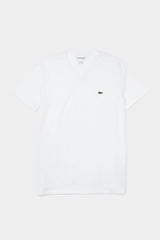 Lacoste V-neck Pima Cotton Jersey T-shirt