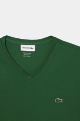 Lacoste V-neck Pima Cotton Jersey T-shirt