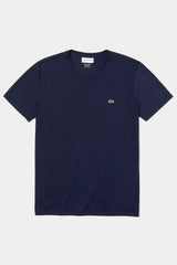 Lacoste V-neck Pima Cotton Jersey T-shirt