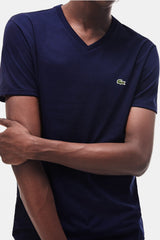 Lacoste V-neck Pima Cotton Jersey T-shirt