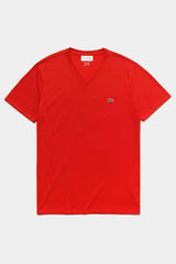 Lacoste V-neck Pima Cotton Jersey T-shirt