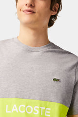 Lacoste - Men’s Lacoste Regular Fit Cotton Jersey Colourblock T-shirt