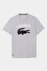 Lacoste - Men's Lacoste Regular Fit  Crocodile Print T-shirt