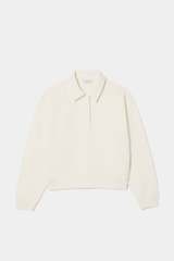 Lacoste - Women's Polo Collar Sweatshirt