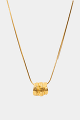 Dikochi - Steel with Special Gold Finish Necklace