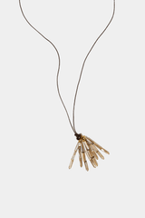 Dikochi - Natural Oxford Shell Tassel Necklace