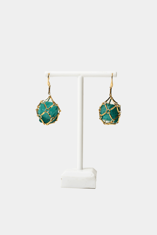 Dikochi - Interchangeable Crystal Holder Earrings