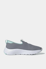 Adidas - Cloudfoam Move Lounger Grey Green Womens
