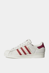 Adidas - Superstar White Legacy Burgundy Mens