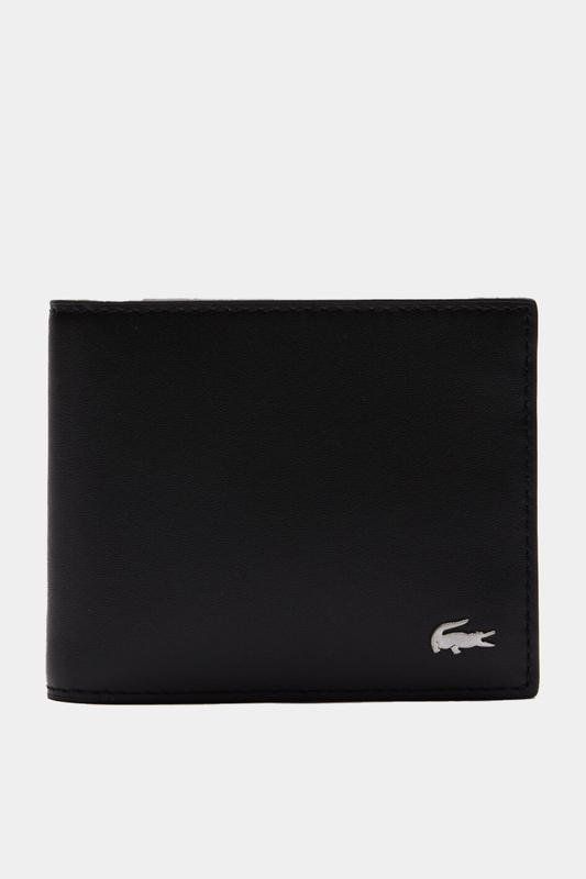 Lacoste - Embossed Leather Fitzgerald Billfold Wallet