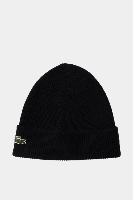 Lacoste - Unisex Wool Scarf and Beanie Gift Set