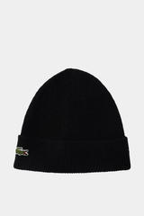 Lacoste - Unisex Wool Scarf and Beanie Gift Set