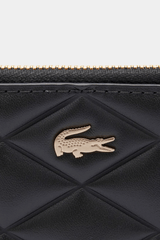 Lacoste - Small Crocodile Leather Coin Purse Wallet