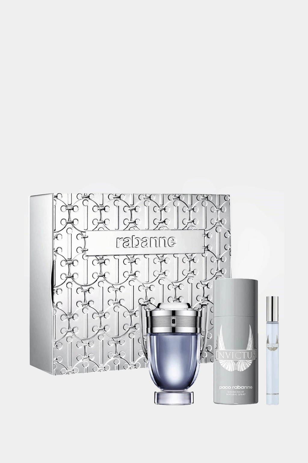 Paco Rabanne - Invictus Mens Set Eau De Toilette